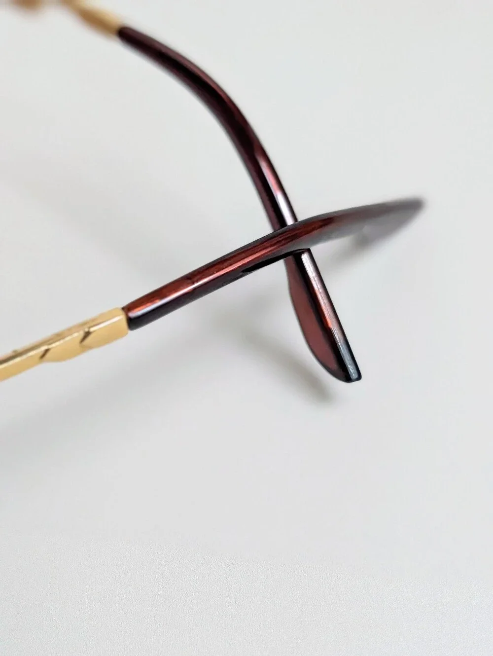 Gold Frame Pink Gradient Aviator Sunglasses